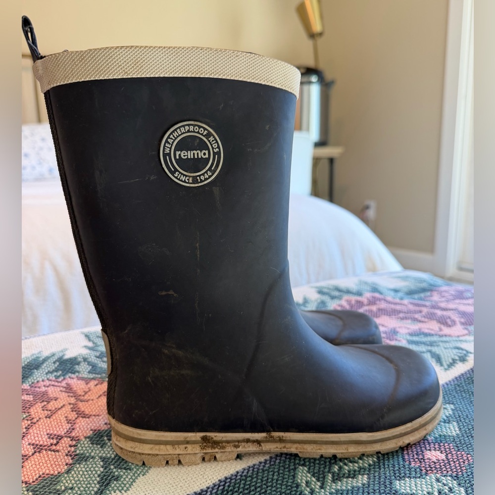 Reima Navy Waterproof Boots